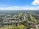 Expansive aerial view showcasing the lush golf course community with homes nestled among mature trees at 5351 Championship Cup Ln, Spring Hill, FL 34609