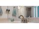 Bathroom sink with decorative fixtures and a modern style at 5351 Championship Cup Ln, Spring Hill, FL 34609