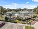 Clubhouse with well-manicured landscaping, gazebo, and easy access parking in a vibrant community at 5351 Championship Cup Ln, Spring Hill, FL 34609