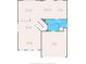 Detailed floor plan showcasing the layout of the main level, including the kitchen, bath, and garage at 5412 Hammock View Ln, Apollo Beach, FL 33572
