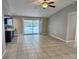 Open floor plan with views of the backyard pool at 8055 River Country Dr, Weeki Wachee, FL 34607