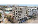 Under construction building, aerial view, near beach at 1150 Windsong Ln # 400, Sarasota, FL 34242