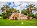 River Strand community entrance with waterfall feature at 7112 Marsh View Ter, Bradenton, FL 34212