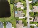 Bird's eye view of home and surrounding neighborhood at 10622 Cheval Pl, Lakewood Ranch, FL 34202