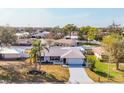 Aerial view showcases the home's curb appeal and neighborhood setting at 2806 67Th W St, Bradenton, FL 34209