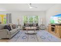 Cozy living room filled with natural light showcases stylish decor and furnishings for a comfortable, inviting ambiance at 12939 Seasong Ter, Bradenton, FL 34211