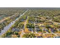 Aerial view of community showing home's location and surrounding area at 5271 Beckham St, North Port, FL 34288