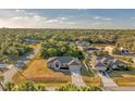 Aerial view of property highlighting its setting and neighborhood at 5271 Beckham St, North Port, FL 34288