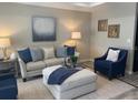 Bright living room with comfy seating and stylish decor at 1006 Hagle Park Rd, Bradenton, FL 34212