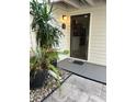Condo building exterior with walkway and landscaping at 4445 46Th W Ave, Bradenton, FL 34210