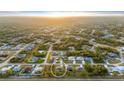 Aerial view showing home's location in a residential neighborhood at 2842 Escambia Cir, North Port, FL 34288