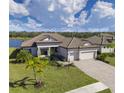 Single-Gathering home with tile roof and two-car garage at 17539 Polo Trl, Bradenton, FL 34211
