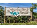 Meadows Croft South Senior Community sign at 6135 Heritage Ln # 6135, Bradenton, FL 34209