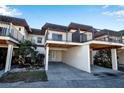 Front view of townhome, showing private entrance and parking at 3212 Ramblewood N Dr # 3212, Sarasota, FL 34237
