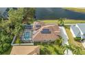 Home with solar panels and pool, near lake at 5554 New Covington Dr, Sarasota, FL 34233