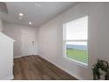 View of entryway, showing the front door and interior at 5846 Silver Moonlight Dr, Palmetto, FL 34221