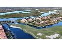 Waterfront property situated on golf course at 10309 Riverbank Ter, Bradenton, FL 34212