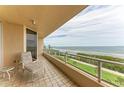 Serene balcony boasting scenic water views at 3080 Grand Bay Blvd # 544, Longboat Key, FL 34228