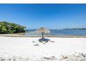 Relaxing beachfront view with picnic area at 3640 41St S Ln # F, St Petersburg, FL 33711