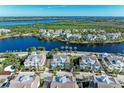 Waterfront community with houses near the lake at 307 Compass Point Dr # 101, Bradenton, FL 34209