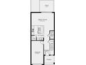 First floor features a kitchen, great room, garage, and half bath at 15048 Cuzcorro Ct, Nokomis, FL 34275