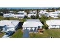 Aerial view of community, showcasing home's location and neighborhood at 804 Buttonwood Dr, Bradenton, FL 34208