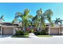 Condo building exterior with palm trees and walkway at 5251 Mahogany Run Ave # 524, Sarasota, FL 34241