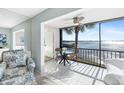 Bright and airy condo with water views and a relaxing seating area at 1602 Stickney Point Rd # 1602-301, Sarasota, FL 34231