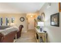 Bright entryway with tile flooring and a console table at 2146 Como St, Port Charlotte, FL 33948