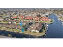 Aerial view showing condo community near the water at 3920 Bal Harbor Blvd # E1, Punta Gorda, FL 33950