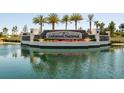 Lakewood National community entrance with a beautiful water feature at 17520 Gawthrop Dr # 102, Bradenton, FL 34211