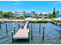 Private dock with seating, offering serene waterfront views at 1914 Riverside E Dr, Bradenton, FL 34208