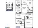 Open floor plan featuring 3 bedrooms, 2 bathrooms, and a 2-car garage at 2632 Averland Loop, North Port, FL 34287