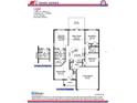 Floor plan of the 1485 Adams home model at 2660 Averland Loop, North Port, FL 34287