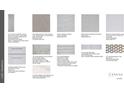 Detailed specifications for materials used throughout the home at 10224 Silent Night Ln, Sarasota, FL 34241