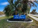 Lido Dorset Vacation Rentals sign, welcoming guests to the property at 475 Benjamin Franklin Dr # 215, Sarasota, FL 34236