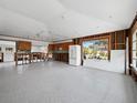 Kitchen undergoing renovation, showcasing updated flooring at 711 Russell St, Longboat Key, FL 34228