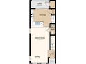 Main floor features kitchen, great room, dining area, and half bath at 8958 Daybreak St, Sarasota, FL 34241
