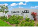 Community entrance sign for Lorraine Lakes at Lakewood Ranch at 15147 Lyla Ter, Bradenton, FL 34211