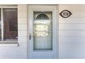 Inviting condo entrance with glass at 5938 Welcome Rd # H22, Bradenton, FL 34207
