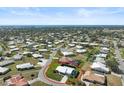 Bird's eye view of the property and surrounding neighborhood at 308 Matisse E Cir, Nokomis, FL 34275