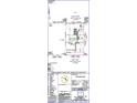 Aerial view showing property lines and lot details for 531 Edlee Lane at 531 Edlee Ln, Longboat Key, FL 34228