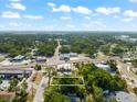 Aerial view of property and street at 974 32Nd St, Sarasota, FL 34234