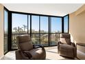 Relaxing living room with water views at 5855 Midnight Pass Rd # 520, Sarasota, FL 34242