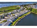 Property's waterfront location in a community at 941 Waterside Ln, Bradenton, FL 34209