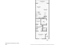 One-bedroom floor plan showcasing an open living area and a covered balcony at 1703 N Tamiami Trl # 209, Sarasota, FL 34234