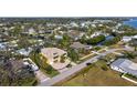 Elevated view showcasing the home's location and neighborhood at 343 S Orchid Dr, Ellenton, FL 34222