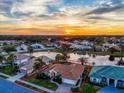 Aerial view showcasing a home's location in a desirable neighborhood at 5061 Seagrass Dr, Venice, FL 34293