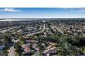 Wide aerial view showing the location of the property within a residential neighborhood at 6115 Twig Cir # 6D, Bradenton, FL 34209