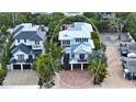 Bird's-eye view showcasing the home's size and curb appeal at 421 Pine Ave, Anna Maria, FL 34216